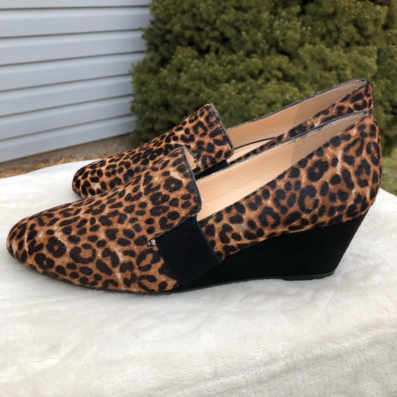 Alex Marie Shoes - NEW Alex Marie Leopard Print Calf Hair Wedges!